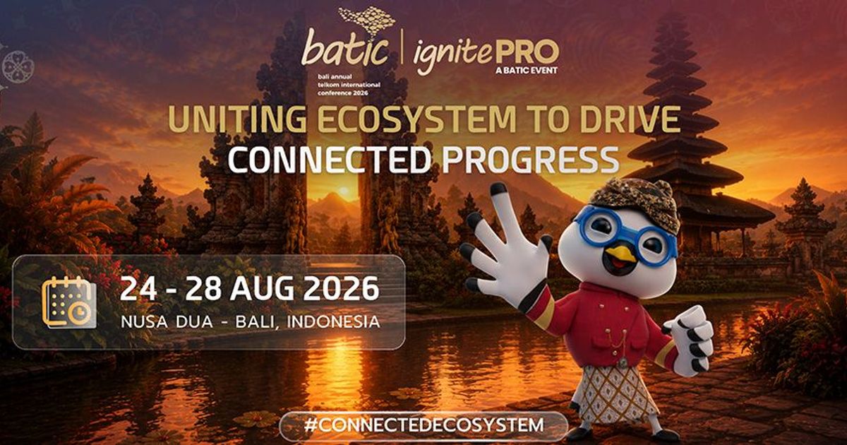 BATIC Pertemukan 2.300 Delegasi untuk Kolaborasi AI dan Infrastruktur Digital