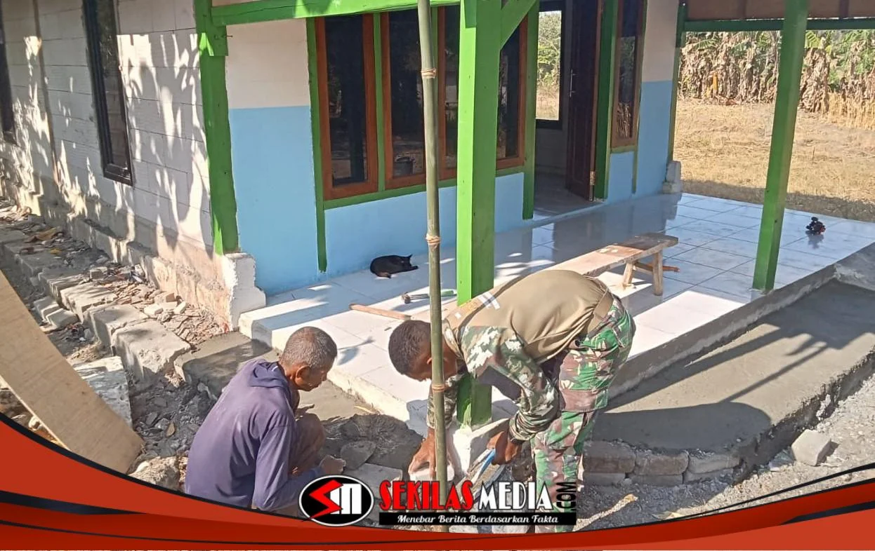 TMMD 129 Bojonegoro: Bedah Rumah Gotong Royong yang Mengubah Hidup