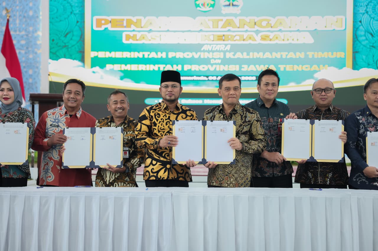 Kerja Sama Jateng Kaltim: Poros Ekonomi Baru Bernilai Rp20,2 Triliun