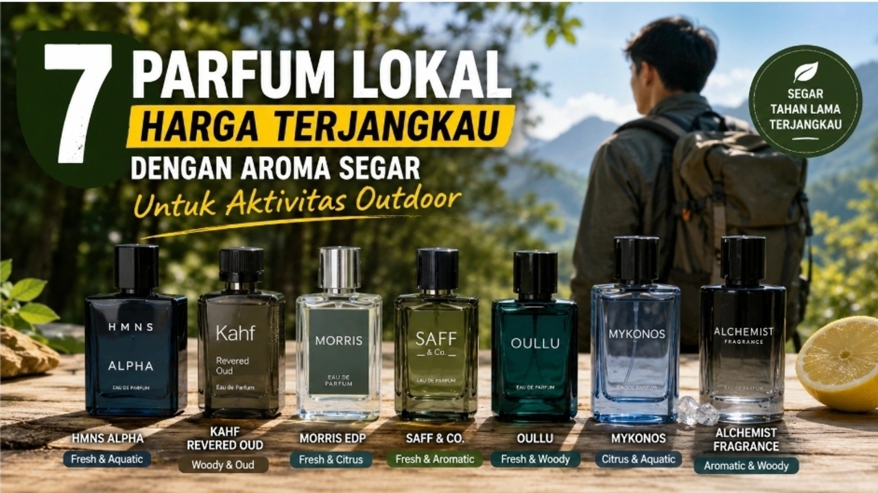 7 Parfum Lokal Terjangkau dengan Aroma Segar untuk Pekerja Lapangan Sepanjang Hari