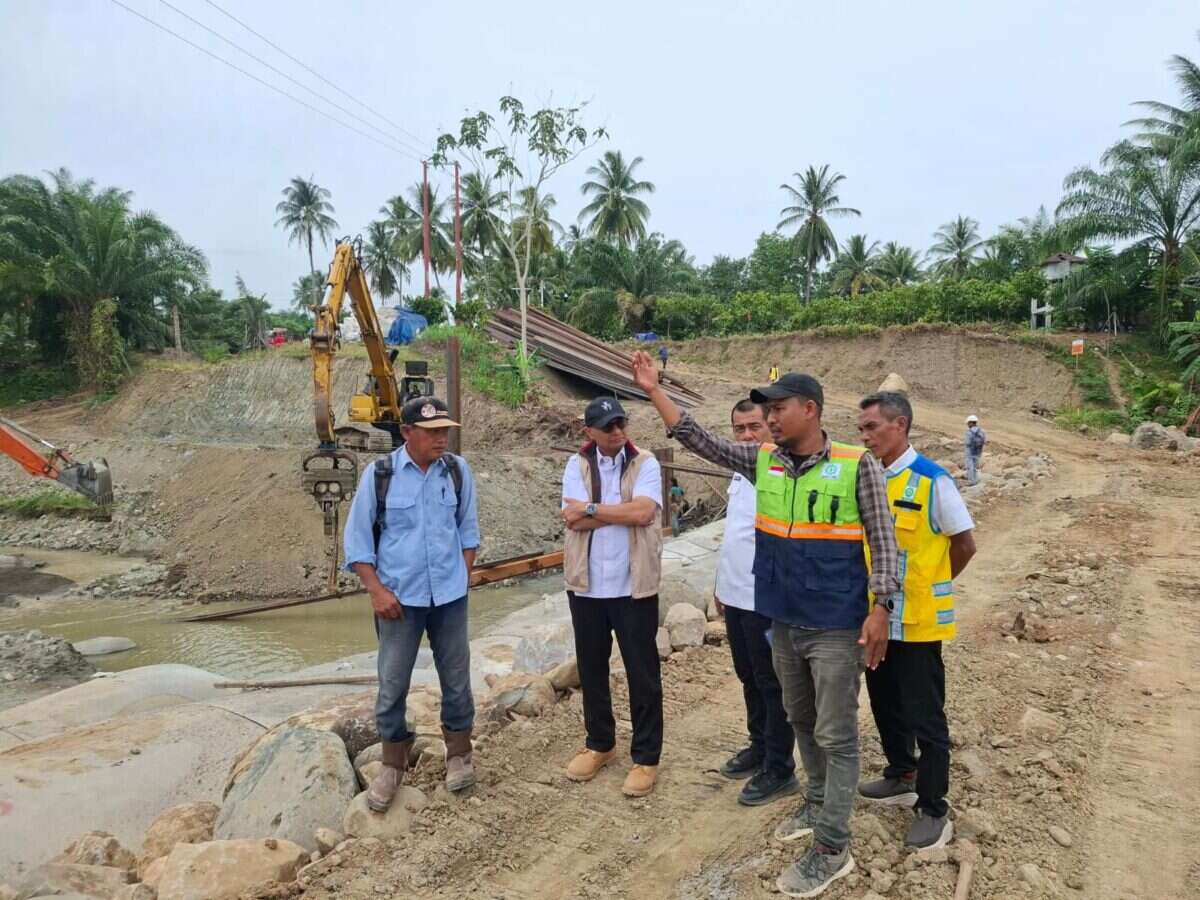 Satgas PRR Percepat Pemulihan Infrastruktur Pesisir Aceh