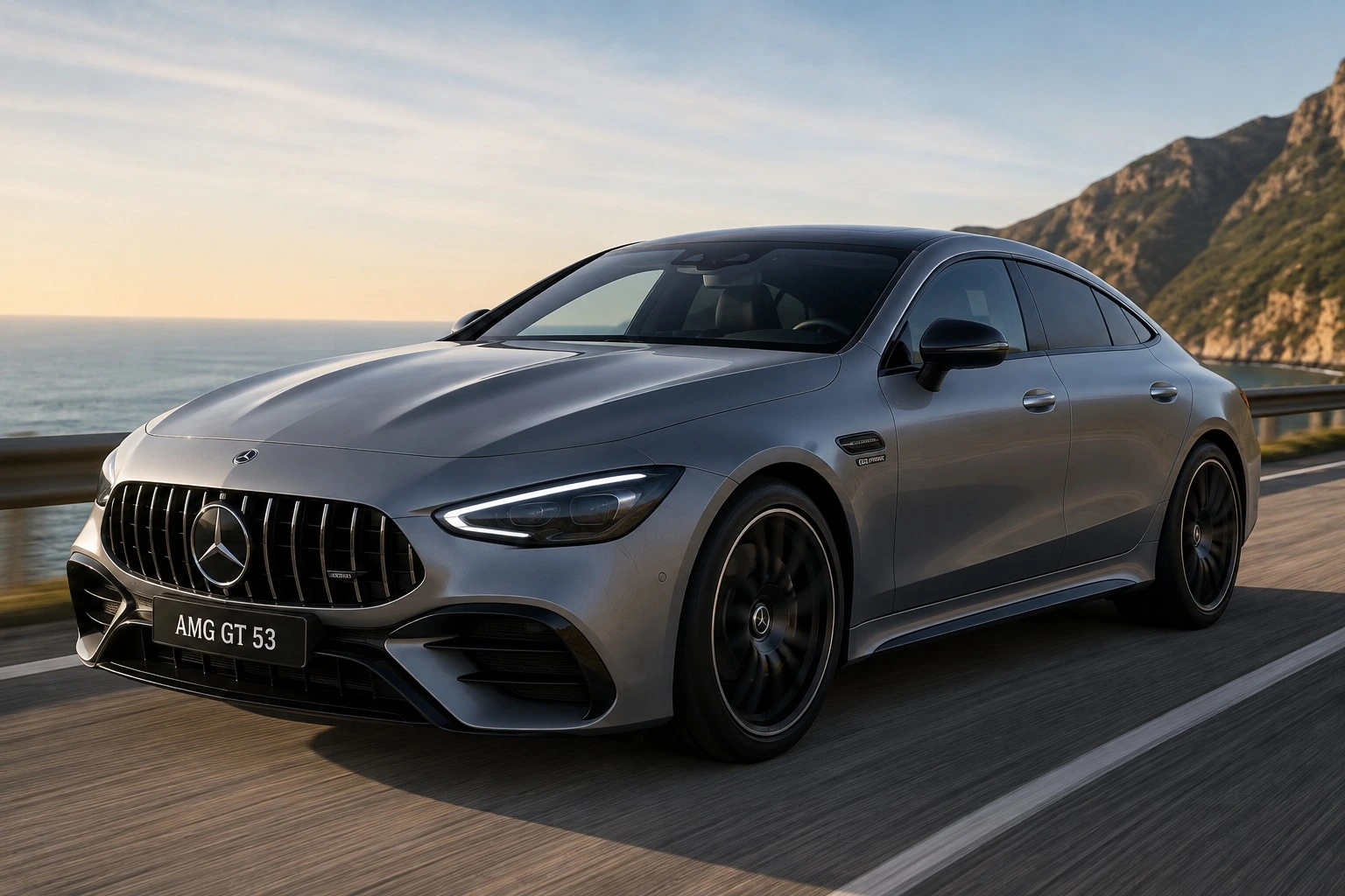 Mercedes-AMG GT 53 Listrik: Coupé Empat Pintu yang Menggabungkan Tenaga 544 HP dan Jangkauan 809 km