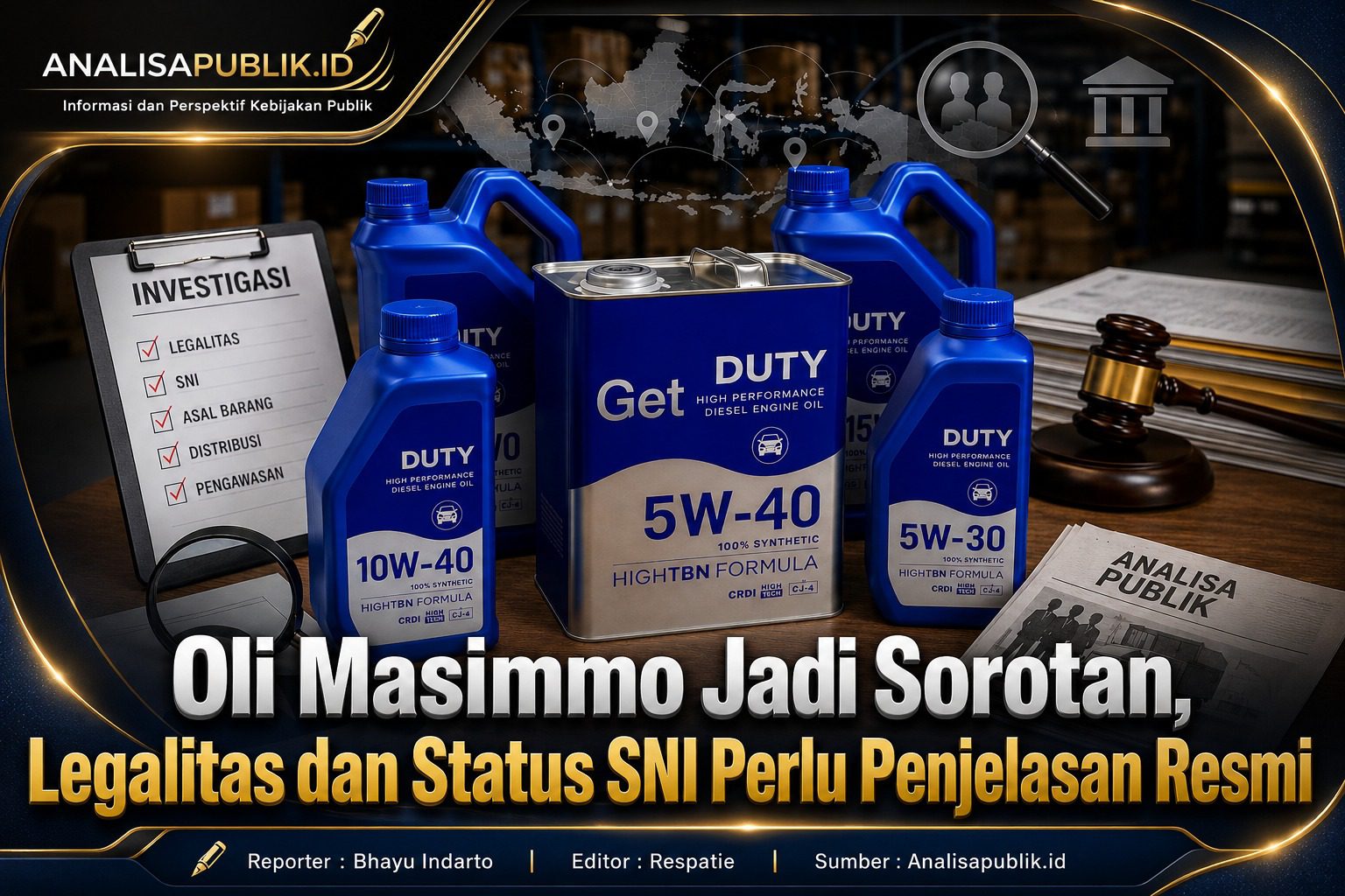 Kasus Oli Tidak Standar di Pengadilan dan Pelajaran bagi Konsumen