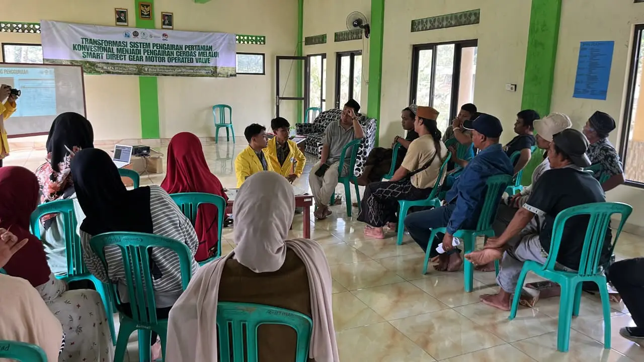 Sistem Irigasi Otomatis Dongkrak Hasil Panen Petani 31 Persen