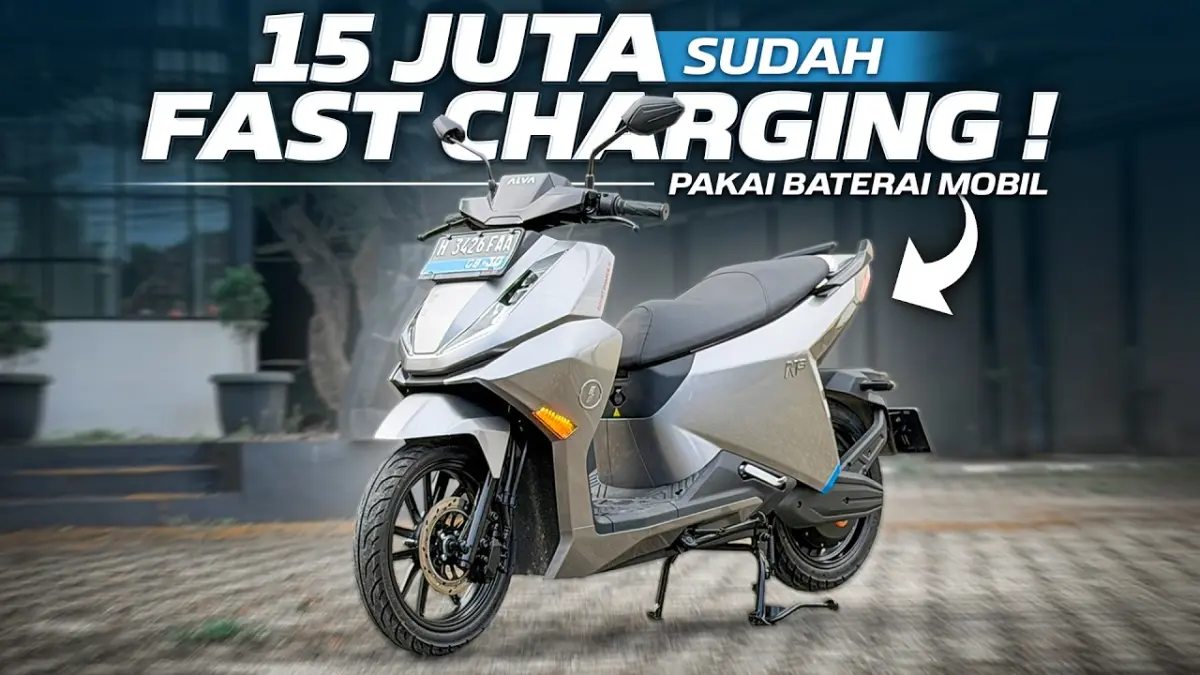 Alva N3 Next Gen: Motor Listrik Rp 16 Jutaan dengan Baterai LFP Tahan Jarak