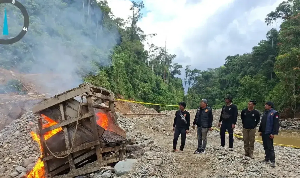 Operasi Penindakan Tambang Ilegal Meluas dari Sungai ke Galian C