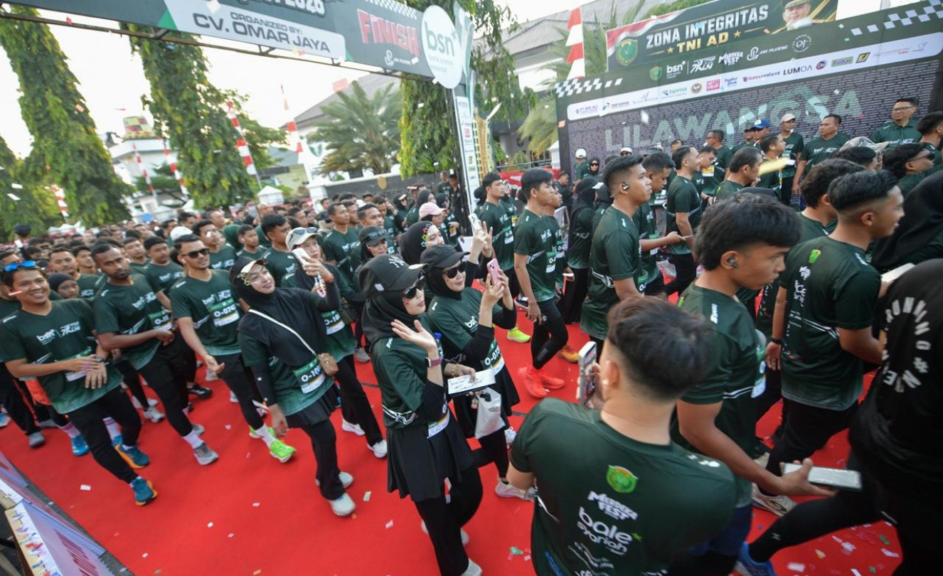 BSN Lilawangsa Run Jadi Panggung Lari Massal dan Kepedulian Sosial