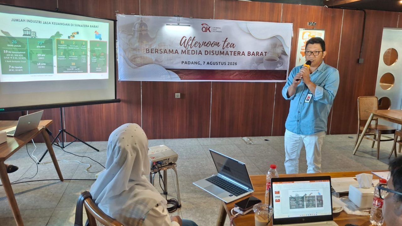 Sektor Keuangan Sumbar Tumbuh, Kredit UMKM Malah Mengkerut