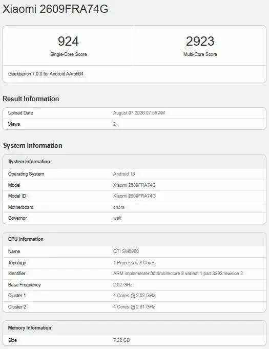 Redmi Note 17 Pro Max: Bocoran Geekbench dan Posisi di Kelas Menengah