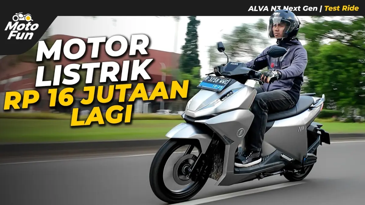 Motor Listrik Murah Rp16 Jutaan: Panduan Membeli ALVA Entry Next Gen