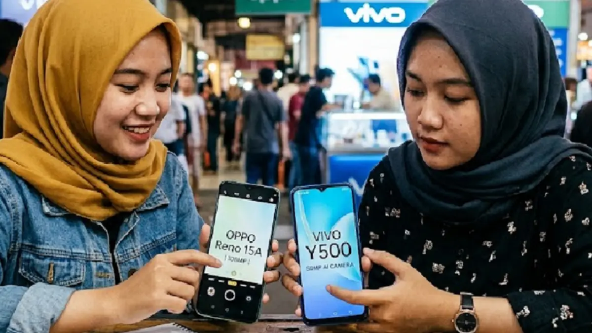 Oppo Reno 15A vs Vivo Y500: Mana Nilai Terbaik?
