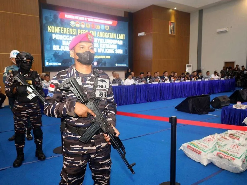 TNI AL Sita 1,3 Ton Ketamin: Alarm Serius Penyelundupan Narkoba Maritim