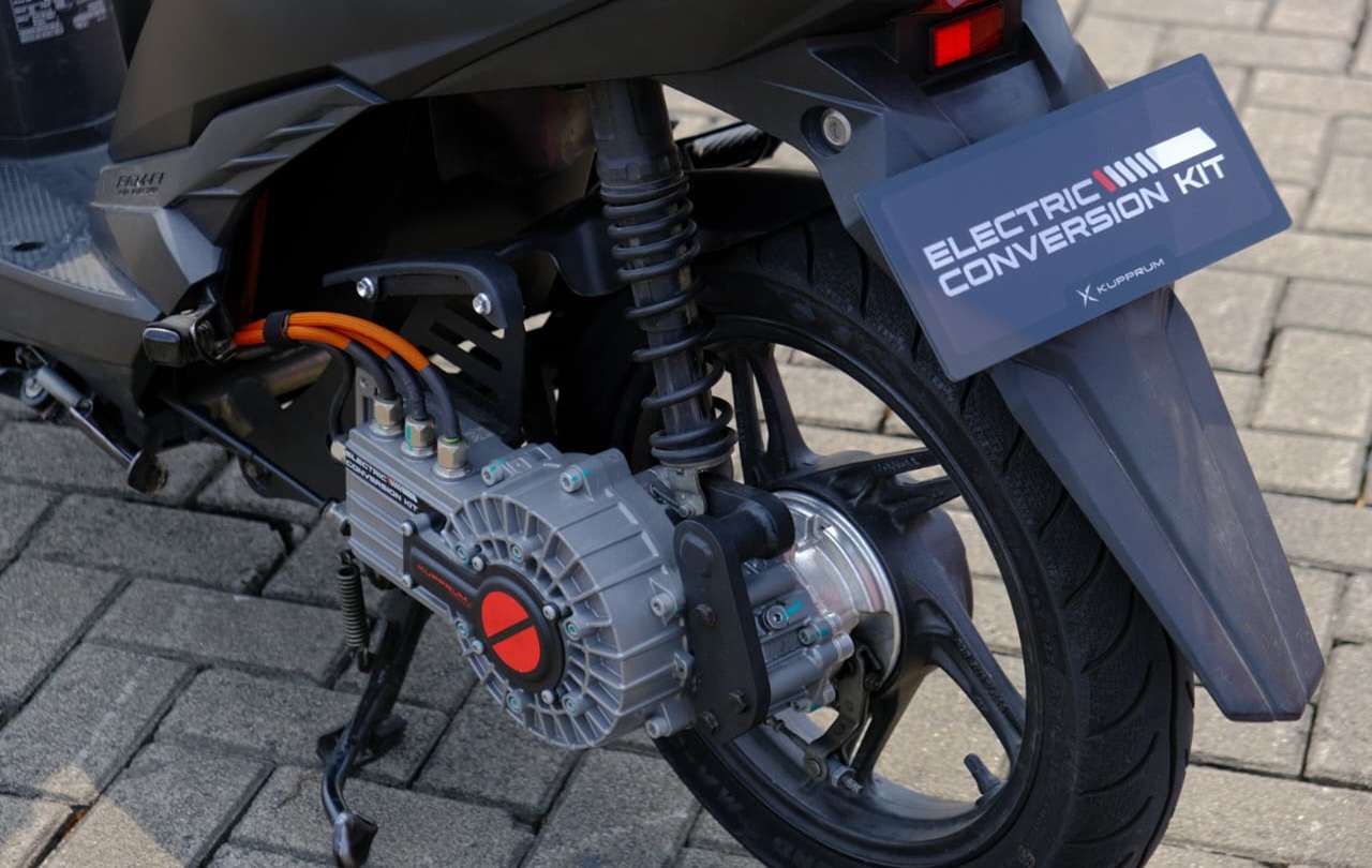 Konversi Motor Bensin ke Listrik dalam 2 Jam: Retrofit Kupprum Mengubah Permainan