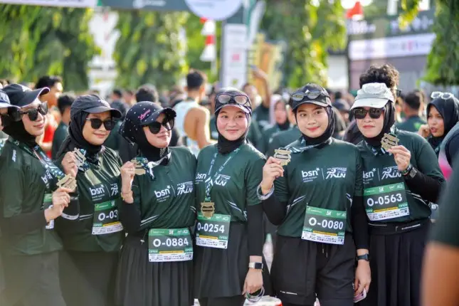 BSN Lilawangsa Run Jadi Panggung Lari Massal dan Kepedulian Sosial