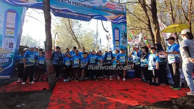 Beach Medirun: Ketika Lari Pantai Menjadi Wisata Alam Sehat