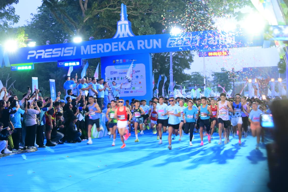 Presisi Merdeka Run: 8.750 Pelari dan Lompatan Ekonomi Kota Jambi