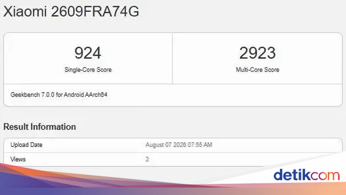 Redmi Note 17 Pro Max: Bocoran Geekbench dan Posisi di Kelas Menengah