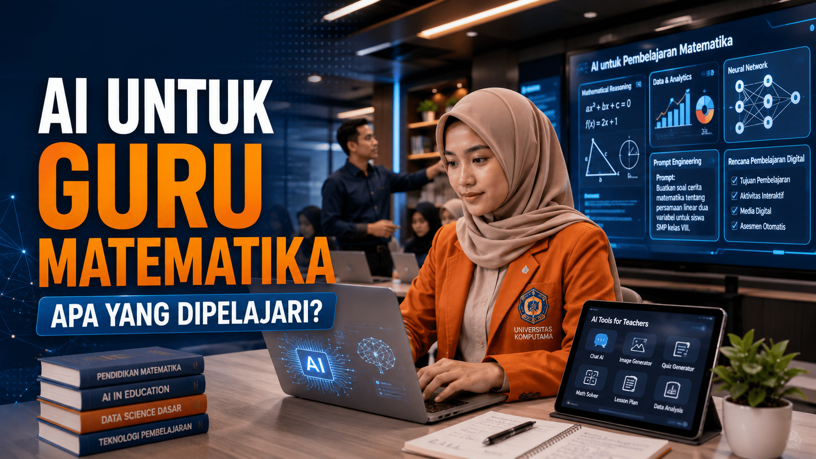 Guru Matematika Wajib Kuasai AI untuk Mengangkat Literasi Numerasi