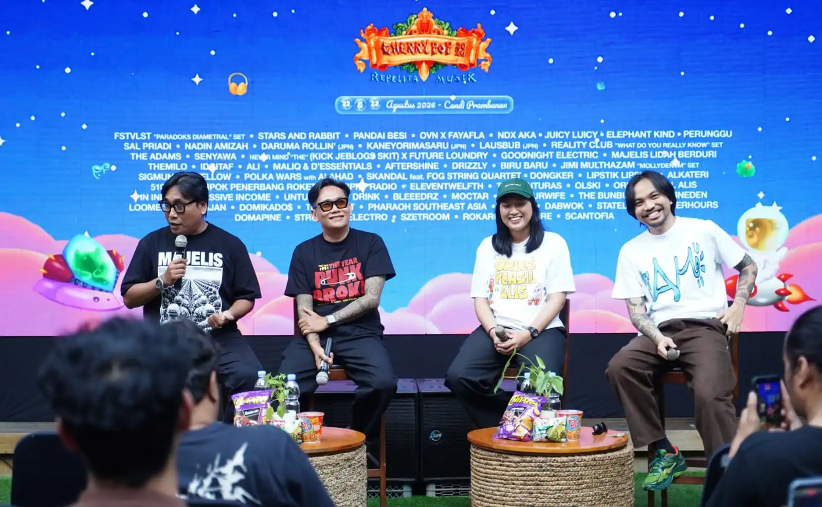 Cherrypop Rayakan Lima Tahun di Candi Prambanan
