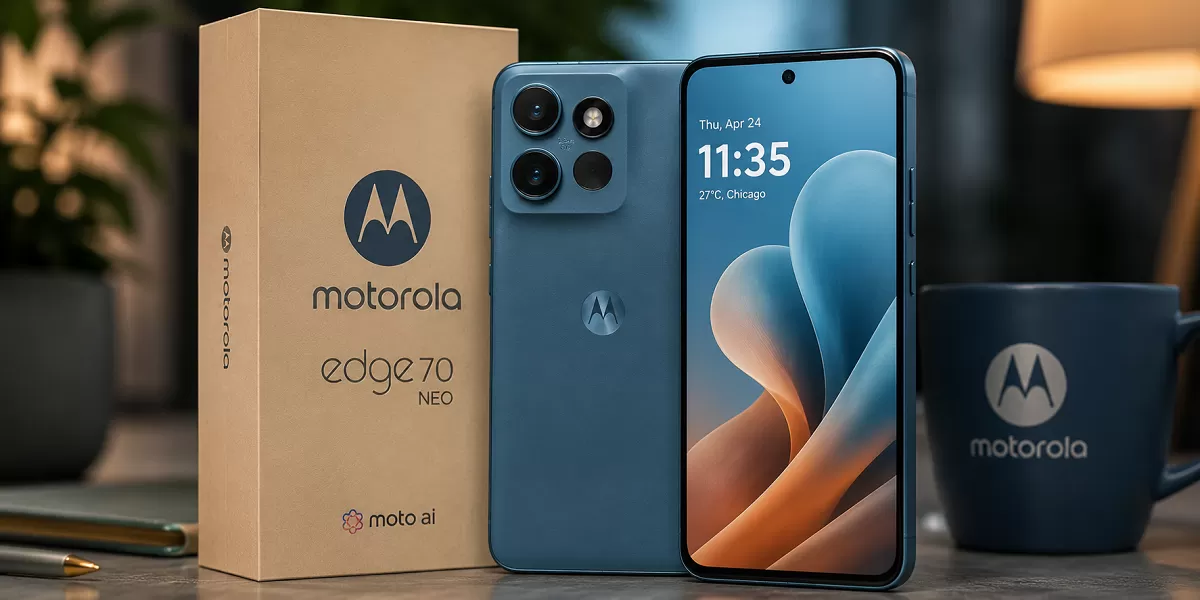 Motorola Edge 70 Neo Bocor: Kamera 200MP dalam Bodi Kompak