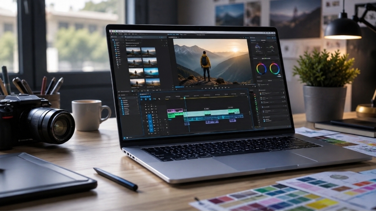 Laptop AI Terbaik untuk Editor Video dan Content Creator