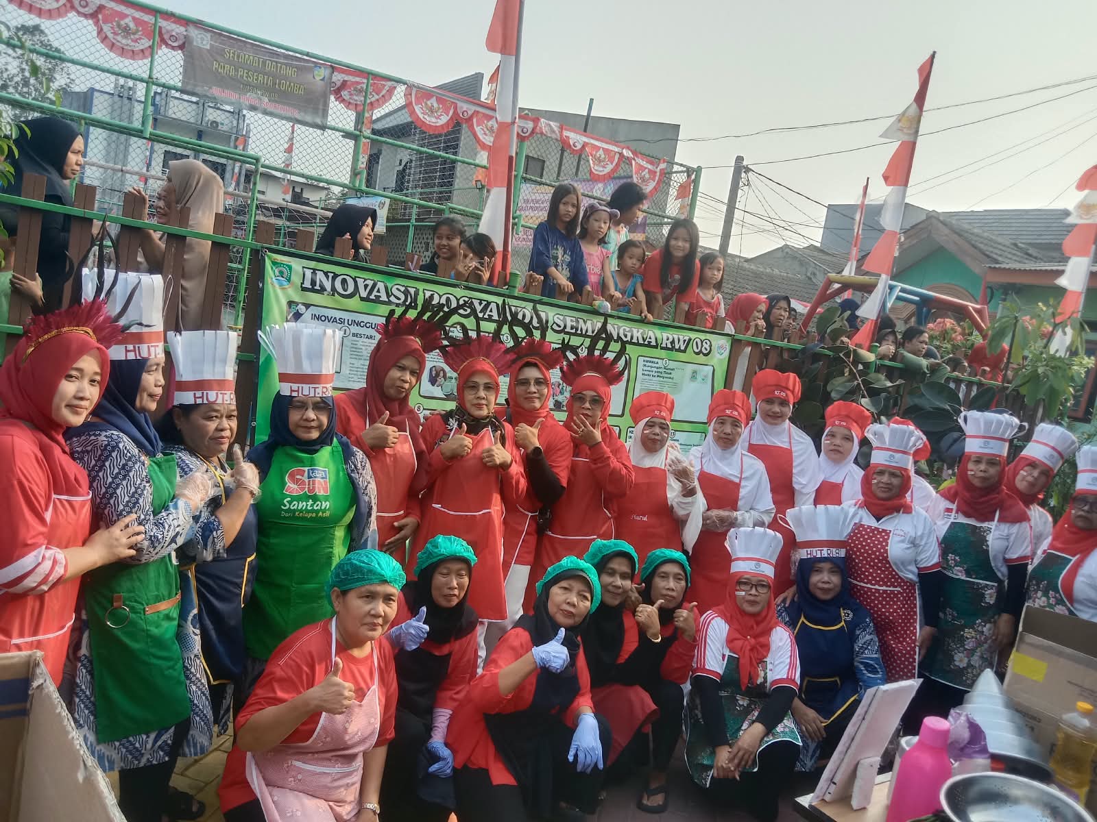 Lomba Memasak Antar RT, Cara Seru Merayakan Kemerdekaan