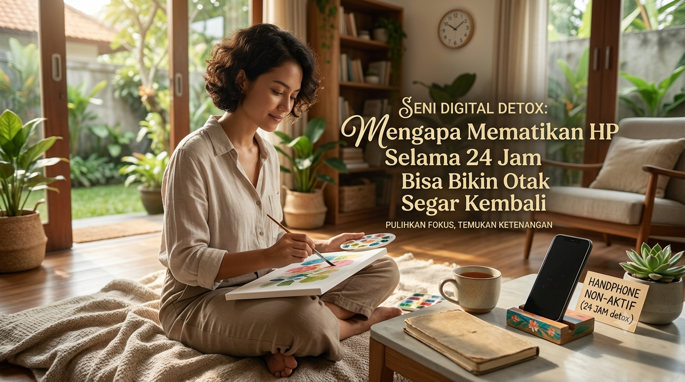 Panduan Praktis Digital Detox untuk Pulihkan Fokus Mental