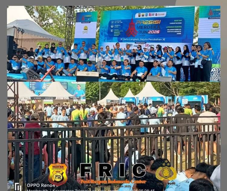 Presisi Merdeka Run Jambi Menggerakkan Semangat Olahraga Komunitas