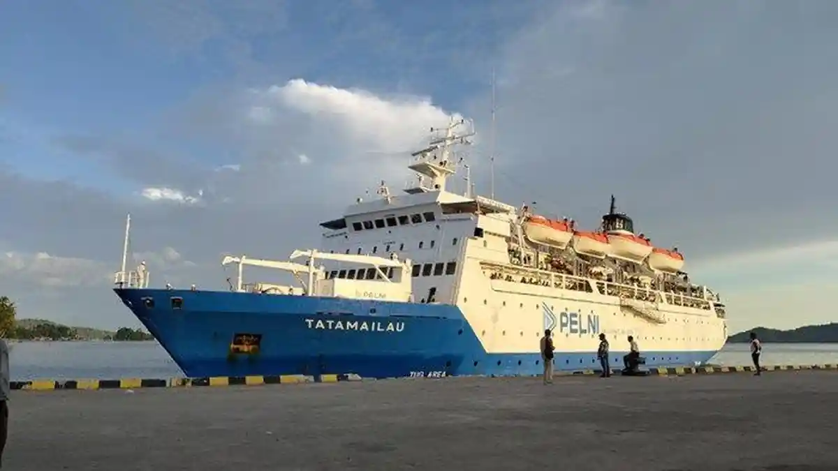 Jadwal Kapal Pelni KM Tatamailau Agustus: Rute Timur dan Harga Tiket