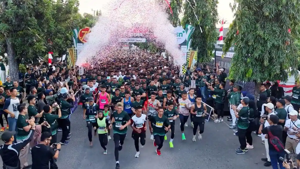 1.700 Pelari Ramaikan Lilawangsa Run di Lhokseumawe
