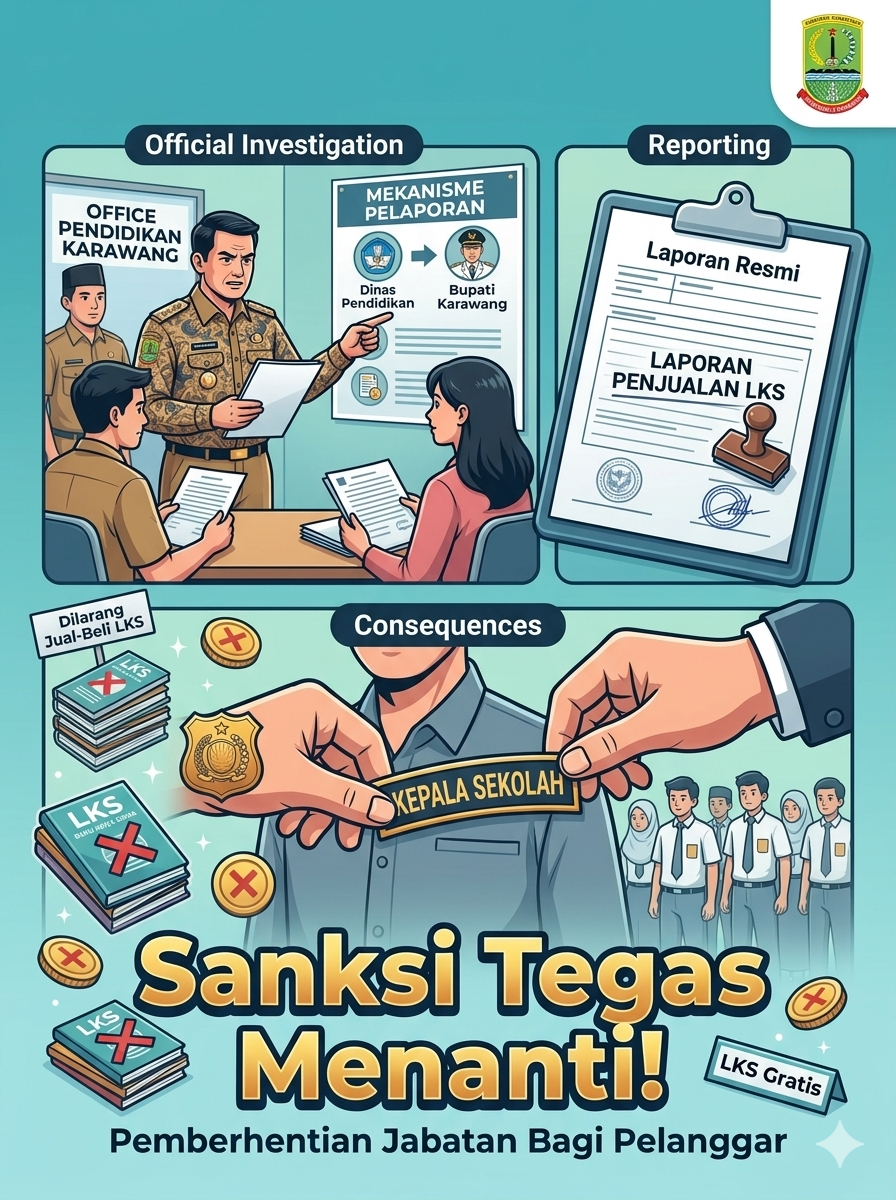 Sanksi Tegas untuk Sekolah Penjual LKS