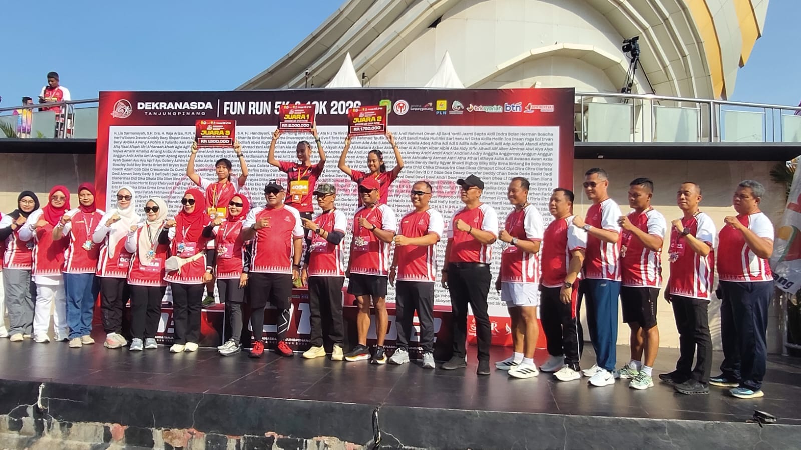 Ribuan Pelari Ramaikan Dekranasda Fun Run: Merdeka dengan Gaya Hidup Sehat