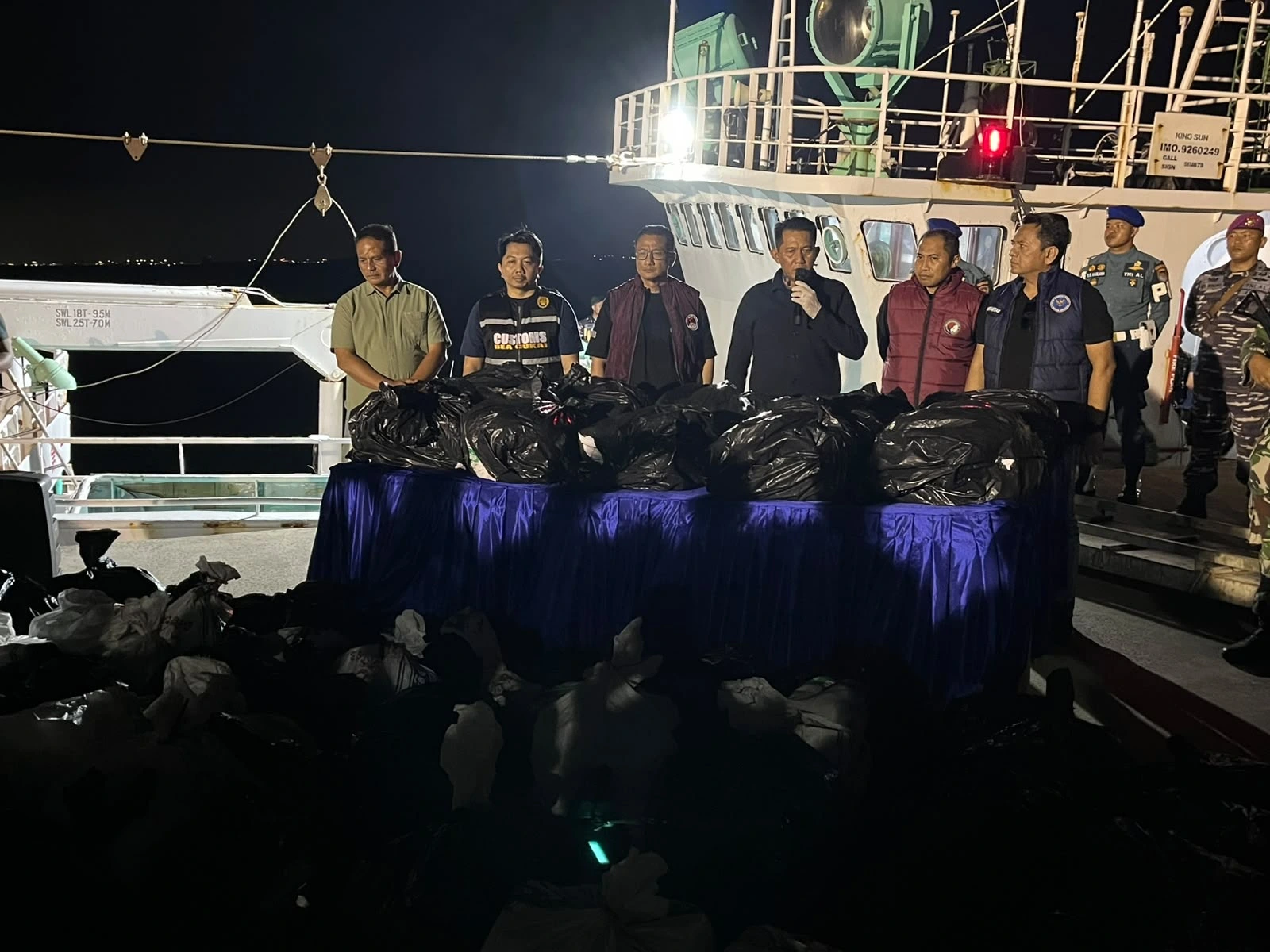 1,3 Ton Ketamin dan Alarm Jalur Laut bagi Keamanan Maritim