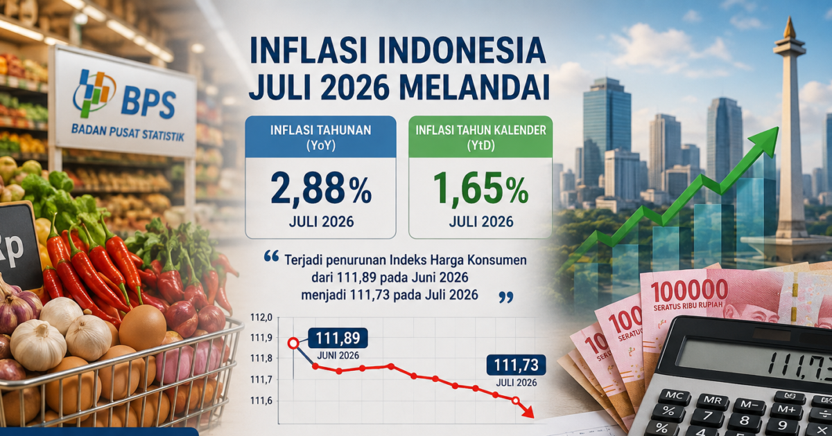 Inflasi Juli Melambat: Stabilitas Harga Pangan Diuji Tekanan Inti