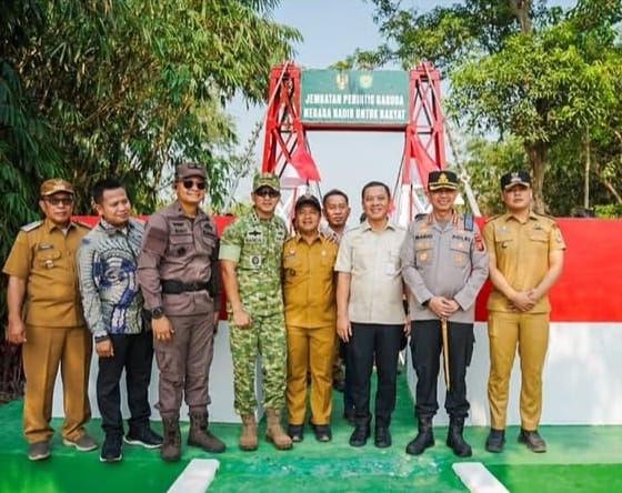 Jembatan Perintis Garuda: Sinergi TNI–Rakyat Mengubah Mobilitas Desa