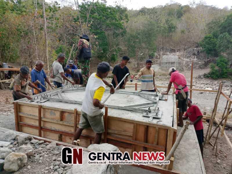 Jembatan Strategis TNI Wujudkan Konektivitas Desa
