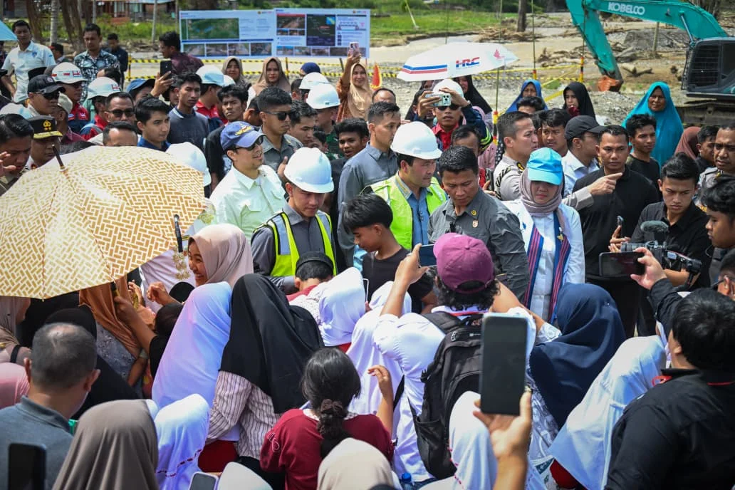 Wapres Tinjau Tiga Jembatan Kritis Aceh Pasca Bencana
