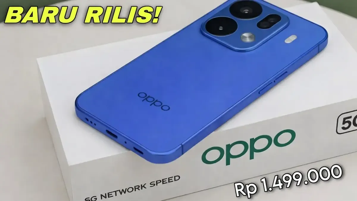 HP Oppo RAM 8GB di Bawah 2 Juta: Gaming Lancar dengan Layar 120Hz dan Baterai Jumbo