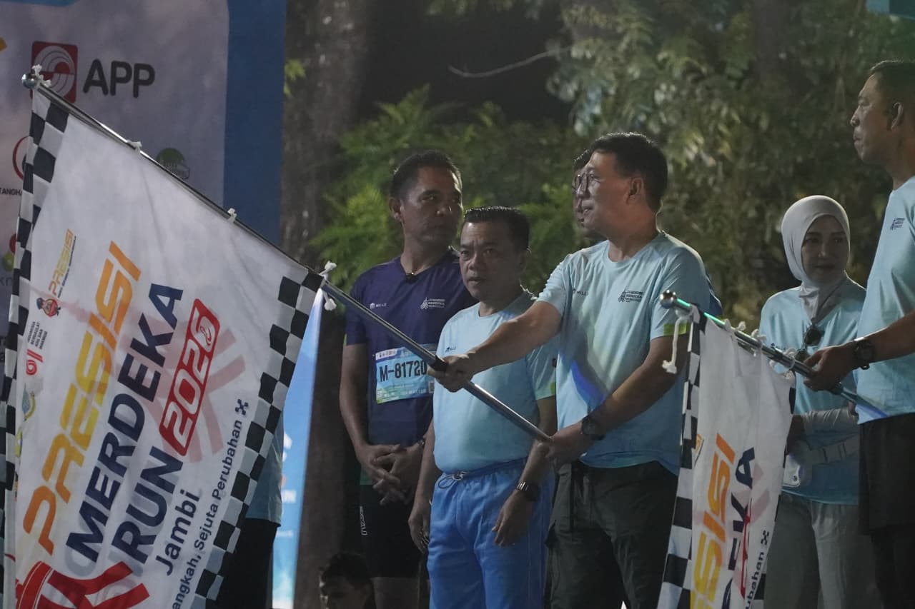 8.750 Pelari Rayakan Kemerdekaan di Presisi Merdeka Run