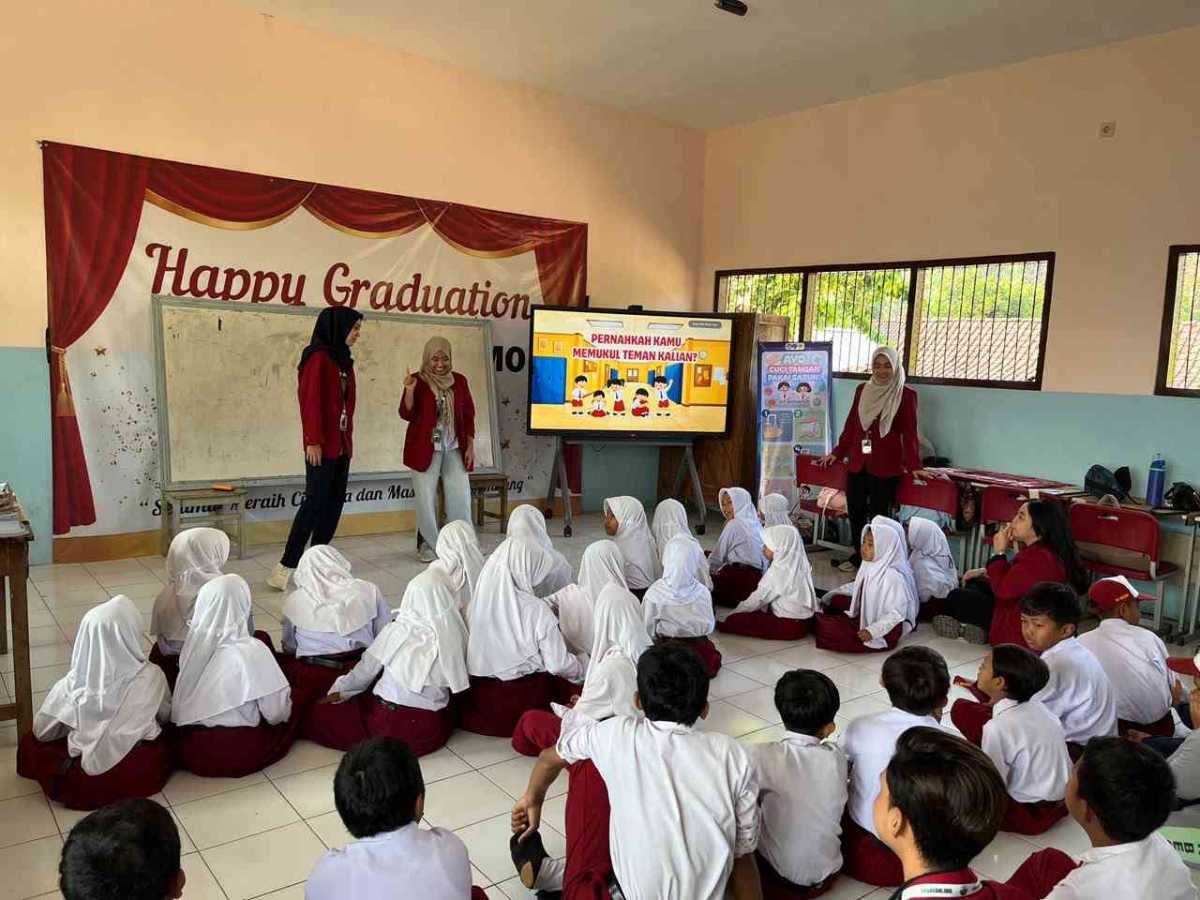 Mahasiswa Universitas Gencarkan Edukasi Anti-Bullying di Sekolah Dasar