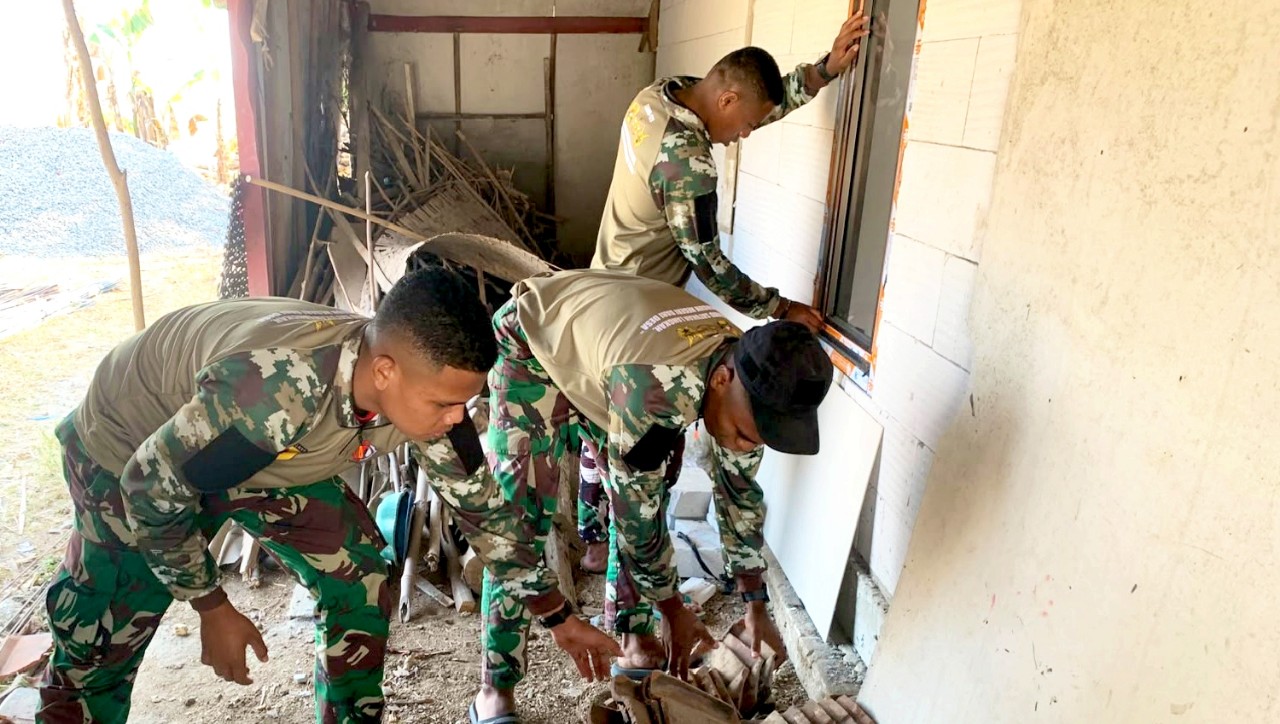 Finishing Renovasi Rumah TMMD di Bojonegoro: Standar Kualitas untuk Harapan Baru