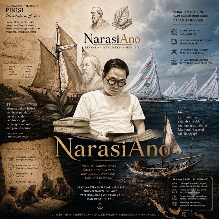 Perahu Tradisional Sandeq: Warisan Bahari yang Kian Sunyi