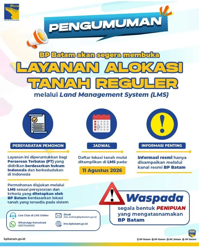 BP Batam Terapkan Sistem Digital untuk Transparansi Pengelolaan Lahan dan Laut