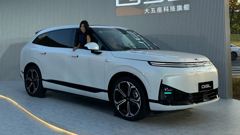 Xpeng G9L: SUV Listrik Jangkauan Panjang dengan Rear-Wheel Steering