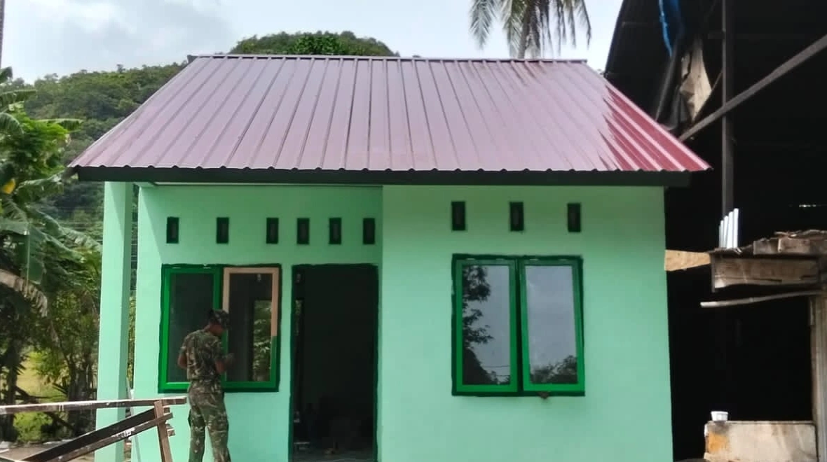 Dari Rumah Tak Layak Huni ke Hunian Layak: Jejak Program TMMD 129 di Desa Aceh Selatan