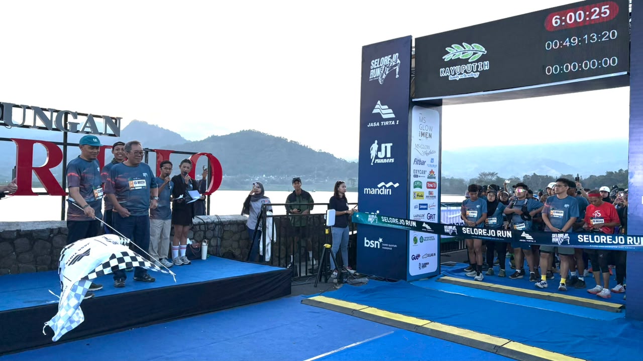 700 Pelari, Satu Waduk: Saat Lari Menggerakkan Wisata dan UMKM
