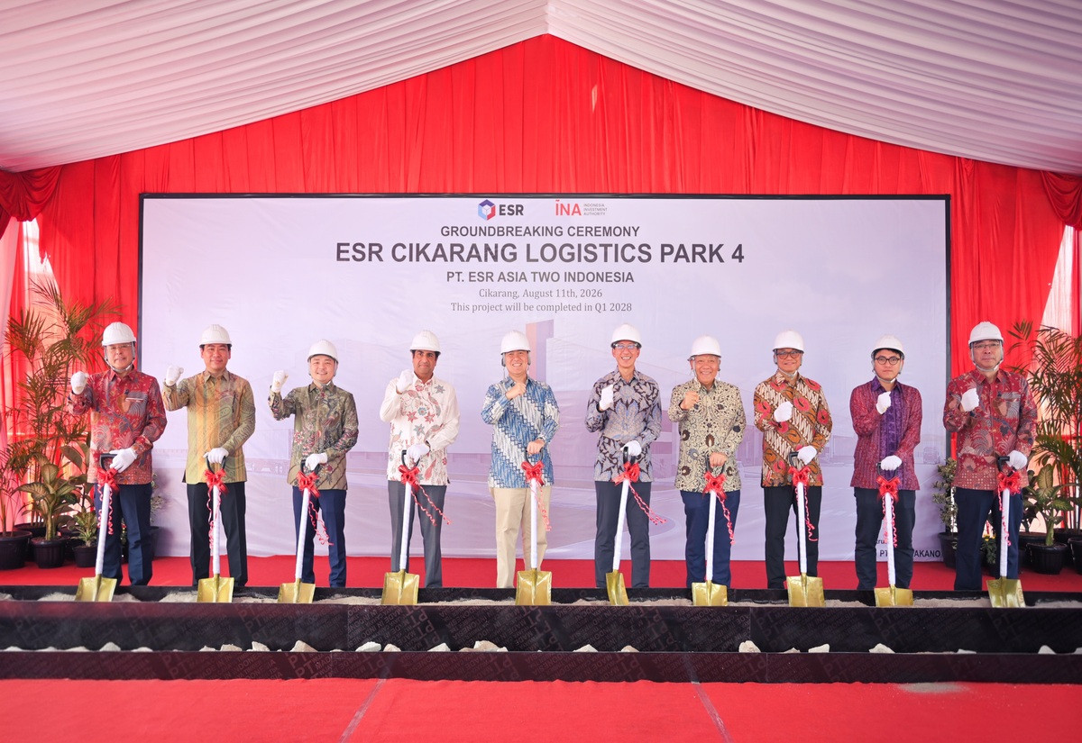 ESR–INA Bangun Gudang Logistik Cikarang untuk Percepat Transformasi Rantai Pasok