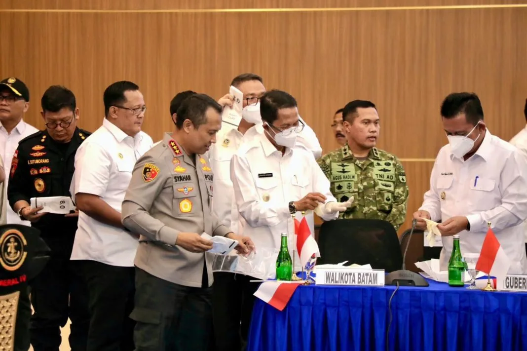 Operasi Gabungan Gagalkan Penyelundupan 1,3 Ton Ketamine di Perairan Kepri