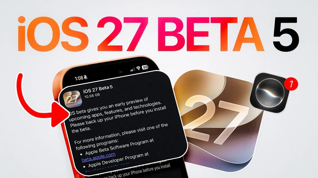 Cara Mengaktifkan Liquid Glass dan Siri AI Ekspresif di iOS 27 Beta 5