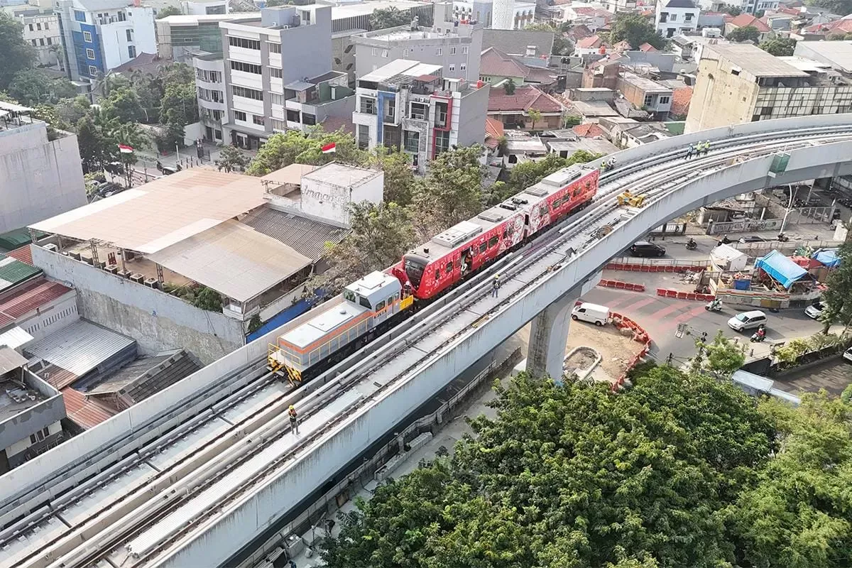 LRT Jakarta Kelapa Gading–Manggarai: Ujian Sistem Dikebut Jelang Operasi